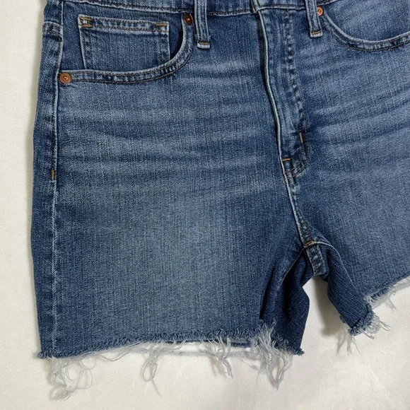 Madewell High Rise Blue Denim Shorts- Size 26 - Picture 3 of 11